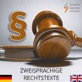 Rechtssichere AGB in deutsch und englisch inklusive Update-Service